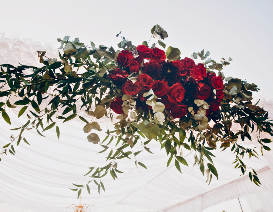 Floating Flowers (attached to the ceiling)