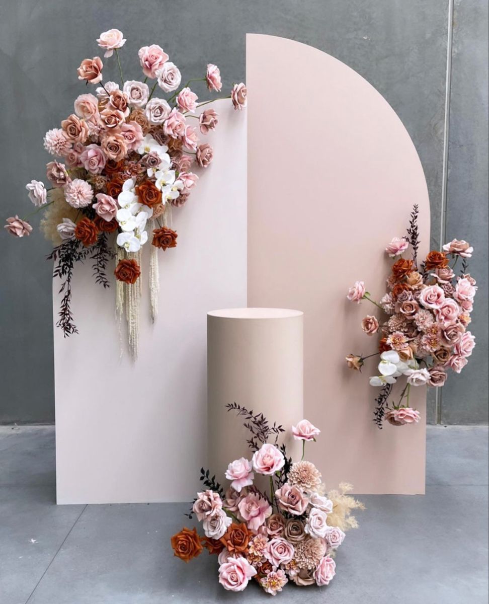 Personalised Signage with Flowers