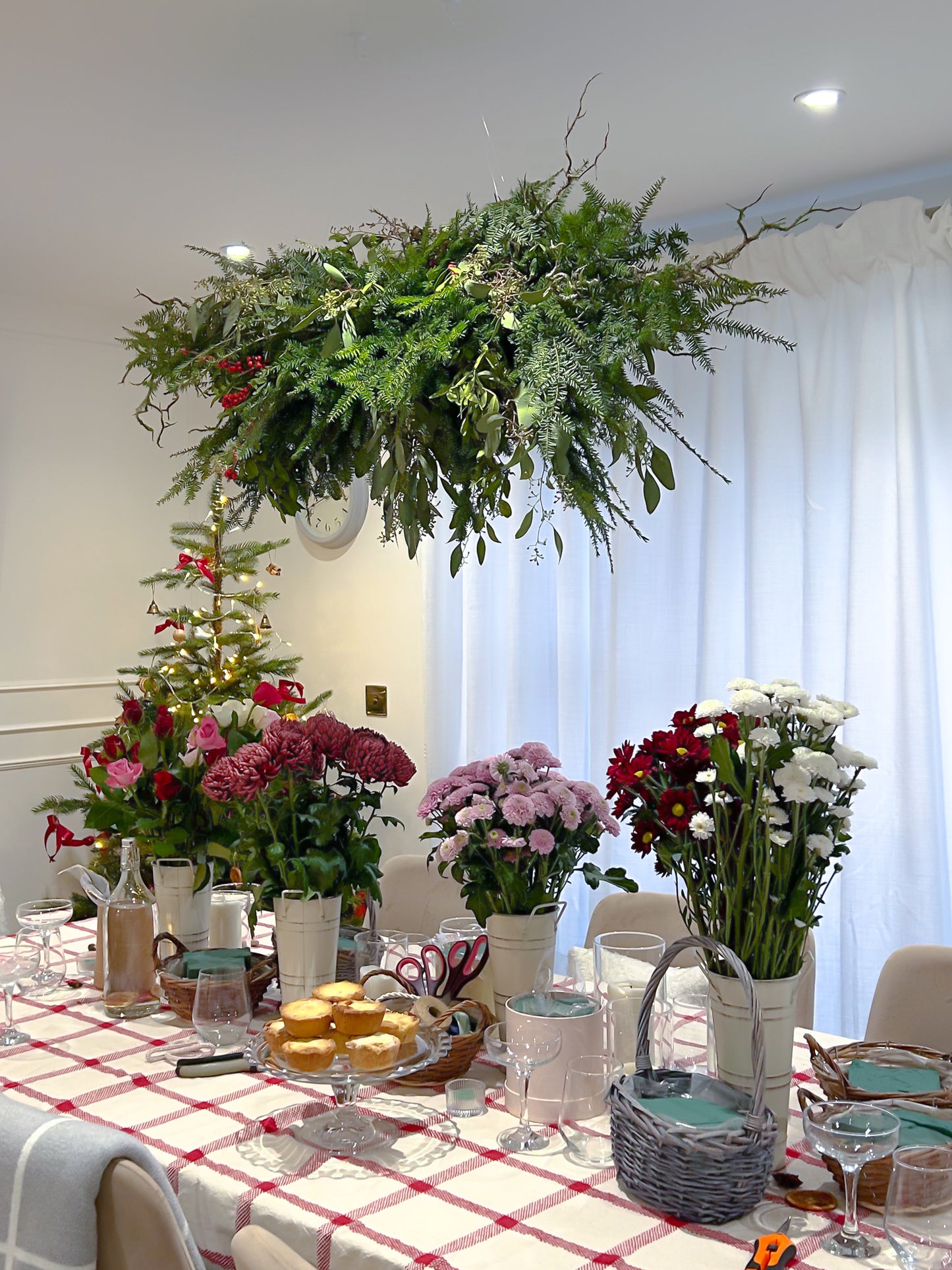 Winter Blooms Bar