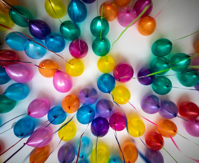 Ceiling Balloon Installation