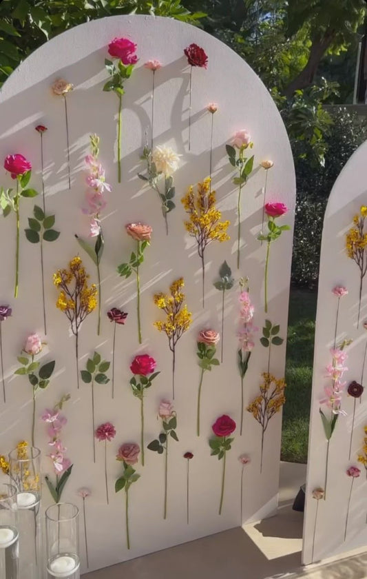 Pastel Floral Wall