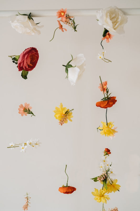 Floating Flowers (tied to a stand)